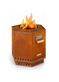 Blumfeldt Krbová vložka, koš na oheň, bez kouře, robustní, kryt proti dešti