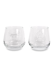 One Piece - Luffy & Ace Glazen 2-delige Set