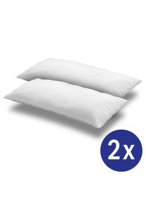 2 x CloudComfort Basic microfiber pillow 40 x 80 cm
