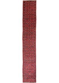 Hamedan Koberec 510 x 80 Červené (Írán) Ručně Vázané