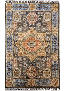 Mamluk Koberec 150x100 Černá (Afghánistán) Ručně Vázané