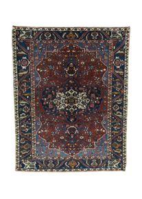 Bakhtiar Orientální koberec 200x160 Červené (Írán) Ručně Vázané