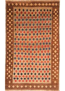 Gabbeh Orientální koberec 110x170 Hnědý (Írán) Ručně Vázané