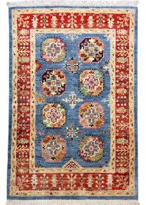 Ziegler Koberec 150x100 Modrý (Afghánistán) Ručně Vázané