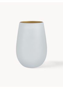 Stölzle Lausitz Stölzle Lausitz Křišťálové sklenice na long drink Elements, 6 ks Zlatá, Bílá Sklo, Křišťálové sklo Ø 9 cm, V 12 cm, 465 ml