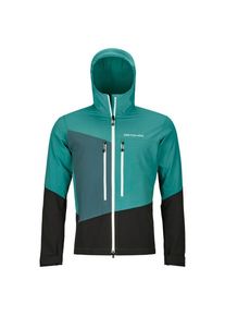 Ortovox Westalpen Softshell Jacket Softshell jacket Men (XL, turquoise)