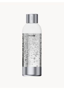 MYSODA L&aacute;hev na vodu Premium Transparentn&iacute;, Stř&iacute;brn&aacute; Uměl&aacute; hmota, Kov 1 l