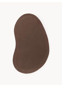 Ručně všívaný vlněný koberec v organickém tvaru Kadey Hnědá Vlna Š 200 cm, D 300 cm (velikost L) | Westwing Collection