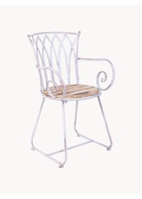 Creaciones Meng Zahradní židle z jedlového dřeva Trelk Hnědá Š 46 cm, V 86 cm