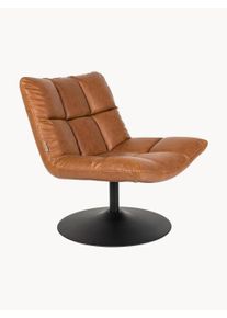 Dutch Bone Dutchbone Otočná čalouněná židle Bar Hnědá Š 66 cm, V 78 cm