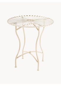 ART-POL Kulatý zahradní bistro stůl Grace, Ø 70 cm Bílá Š 70 cm, V 70 cm