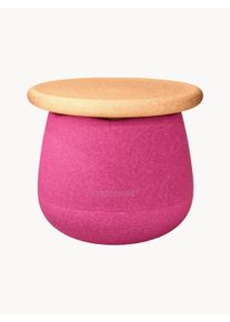 Stapelstein Sada dětských úložných taburetů Dynamic, 2 díly Růžová Umělá hmota Ø 36 cm, V 31 cm