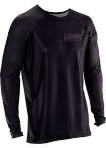 Leatt 5.5 UltraWeld V26, jersey , color: Black/Dark Grey , size: L