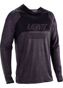 Leatt 4.5 Lite V26, jersey , color: Black/Dark Grey , size: XXL