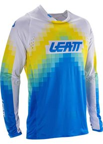 Leatt 4.5 Lite V26 Pixel, jersey , color: Blue/White/Neon-Yellow/Turquoise , size: S