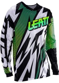 Leatt 3.5 V26 Storm, jersey , color: White/Black/Neon-Yellow/Green , size: M