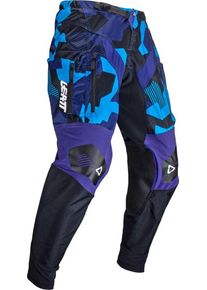 Leatt 4.5 Enduro Blue, textile pants , color: Blue/Dark Blue/Black , size: L