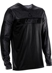 Leatt 3.5 V26, jersey , color: Black/Dark Grey , size: L