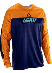 Leatt 3.5 V26, jersey , color: Dark Blue/Orange , size: M
