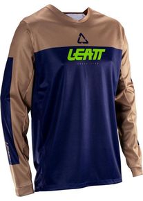 Leatt 3.5 V26, jersey , color: Dark Blue/Light Brown , size: M