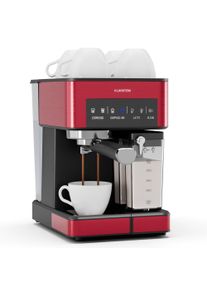 K&aacute;vovar Klarstein 1,8 l s napěňovačem ml&eacute;ka, p&aacute;kov&yacute; k&aacute;vovar 20 barů, mal&yacute; k&aacute;vovar na mletou k&aacute;vu s v&yacute;konem 1350 W, baristick&yacute; k&aacute;vovar na ledov&eacute; cappuccino latte espresso