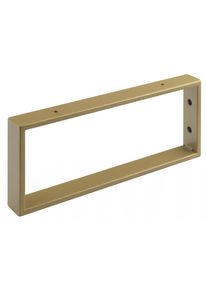 SAPHO Podpěrná konzole 350x150x40mm, lakovaná ocel, zlatá mat, 1 ks 30366