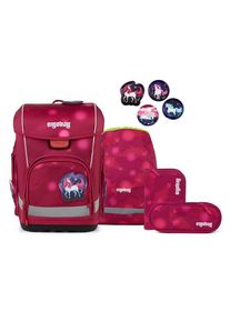 Ergobag cubo light Schulranzen-Set 6-teilig rot