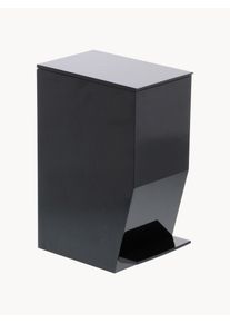 Yamazaki Odpadkový koš s pedálovou funkcí Tower, 4 l Černá Umělá hmota 4 l