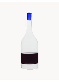 L’Atelier du Vin L'Atelier du Vin Skleněná karafa Perchée Transparentní, Modrá Ø 33 cm, V 11 cm