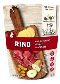Bettys Landhausküche Nassfutter mit Rind & Kartoffel, 10x300g