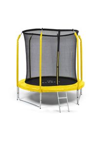 Klarfit Jumpstarter, trampol&iacute;na, &Oslash; 2,5 m, s&iacute;ť max. 120 kg, sk&aacute;kac&iacute; plocha &Oslash; 195 cm