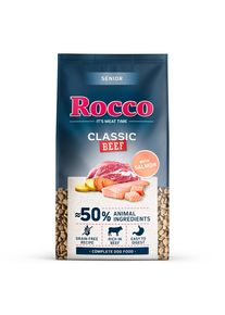 Rocco Senior Classic hovězí s lososem.- 10 kg