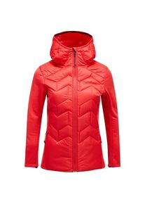 Peak Performance Women's Elevate Liner Hybrid Hood Synthetic jacket Women (XL, red)