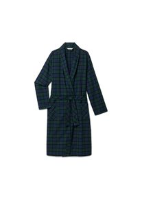 Tchibo - Flanelový župan - pro muže - vel. XXL 60/62 - barva: modrá/kostkovaný