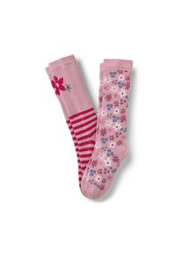 Tchibo - Dětsk&eacute; ponožky do hol&iacute;nek - pro miminko - vel. 23-26 - barva: červen&aacute;/žak&aacute;r