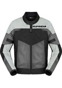 Spidi Tour Net, textile jacket , color: Black/Light Grey/Grey , size: M