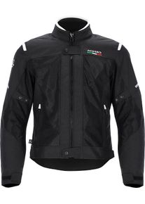 Acerbis Ruby, textile jacket waterproof , color: Black/White , size: XXL