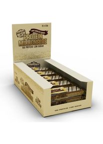 Mountain Joes Millionaire Protein Riegel , 10 x 50 g Riegel, White Chocolate Caramel