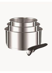 Tefal Sada 4 hrnců s odnímatelnou rukojetí Ingenio Preference Stříbrná Různé velikosti