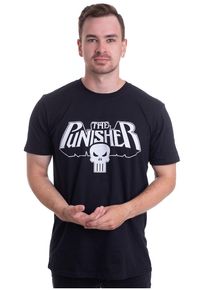 The Punisher - Letter Logo - Tričko - Černá - XL - 100% bavlna,Trikot
