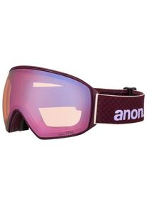 Anon M4 S1 (VLT 53%) (Toric) + Bonus Lens S2 (VLT 21%) Ski goggles purple