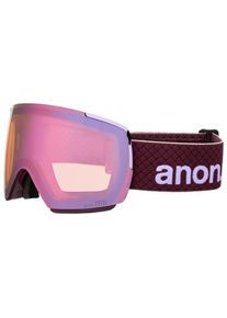 Anon M5 S1 (VLT 53%) + Bonus Lens S2 (VLT 21%) Ski goggles pink