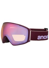 Anon M4S S1 (VLT 53%) (Toric) + Bonus Lens S2 (VLT 21%) Ski goggles purple