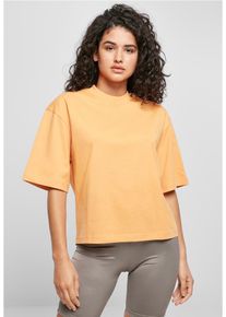 Urban Classics - Ladies Organic Oversized Paleorange - Tričko - oranžov&yacute; - L - 100% organick&aacute; bavlna,Trikot