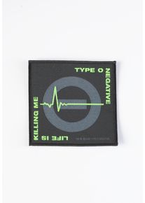 Type O Negative - Life Is Killing Me - Nášivka - Černá - Onesize - 100% polyester