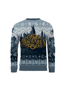 Harry Potter - Hogwarts Schloss Strickpullover - L - Mehrfarbig