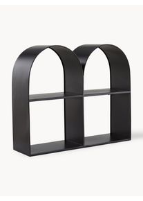 Jotex Kovová nástěnná police Archie Černá Kov Š 60 cm, V 50 cm