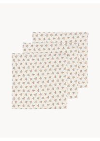 Konges Slojd Sada mu&scaron;el&iacute;nov&yacute;ch utěrek z organick&eacute; bavlny Verona Blues, 3 d&iacute;ly Barevn&aacute; Bavlna, Organick&aacute; bavlna &Scaron; 65 cm, D 65 cm