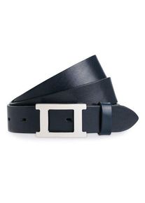 Vanzetti Gürtel Leder 105 cm blau