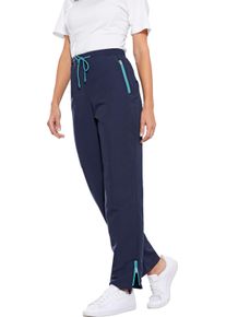 Damske Kalhoty pro volný čas s kontrastními detaily námořnická modrá ,velikost 40